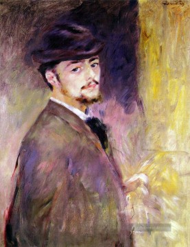 Pierre Auguste Renoir Werke - Selbstportrait Pierre Auguste Renoir
